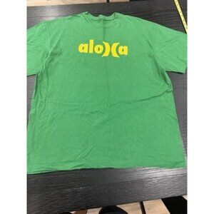 Hurley Hawaii Shirt XXL Green  Aloha T-Shirt